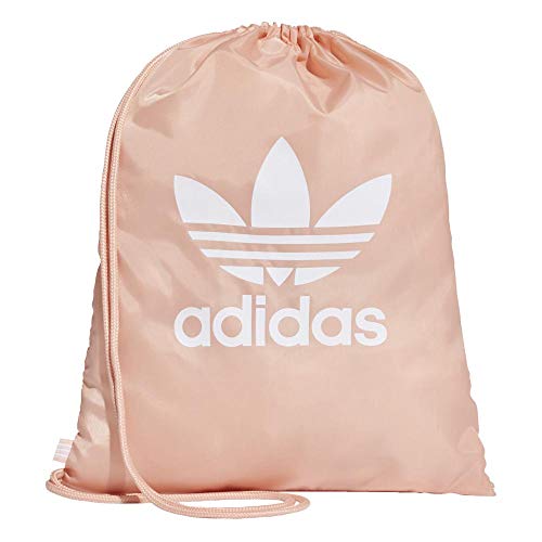 adidas Gymsack Trefoil - Mochila Unisex Adultos, Rosa (Rospol) 24 x 15 x 45 cm