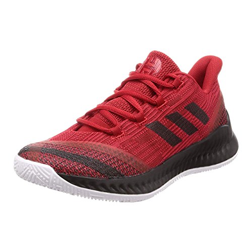 Adidas Harden B/E 2, Zapatillas de Deporte Hombre, Negro (Negbás/Ftwbla/Escarl 000), 40 EU