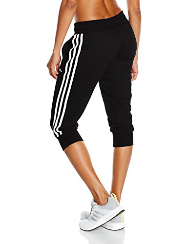 adidas Hose ESS 3S 3/4 Pants Pantalón, Mujer, Multicolor (Black/White), L adidas Hose ESS 3S 3/4 Pants Pantalón, Mujer, Multicolor (Black/White), L