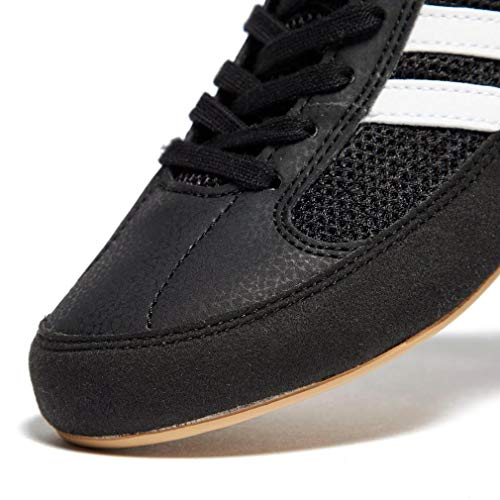 adidas HVC K Zapatos de Boxeo, Unisex Niños, Negro Schwarz Schwarz, 31 EU