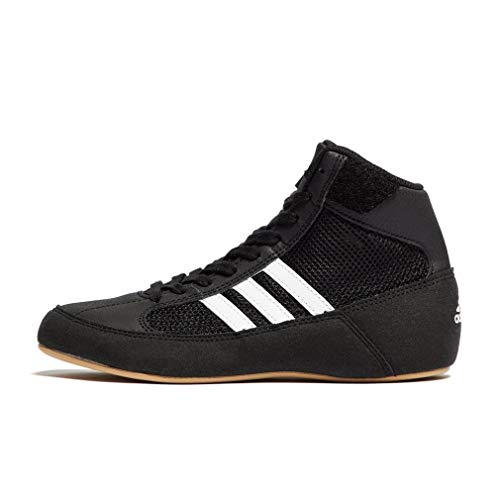 adidas HVC K Zapatos de Boxeo, Unisex Niños, Negro Schwarz Schwarz, 31 EU