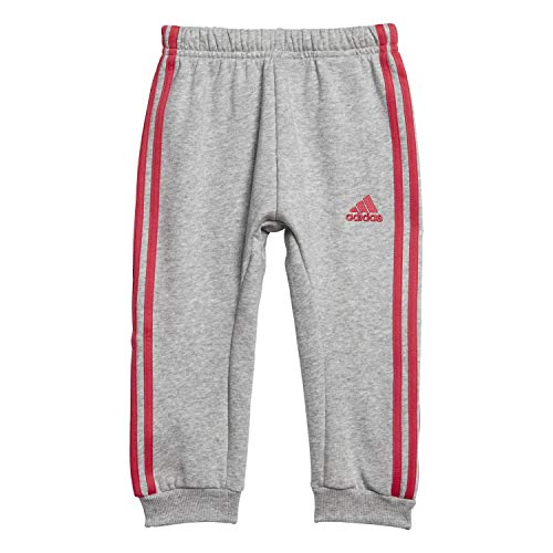 adidas I 3SLOGO Jog FL Chándal, Unisex bebé, corneb/Rosint, 80 (9/12 Meses)