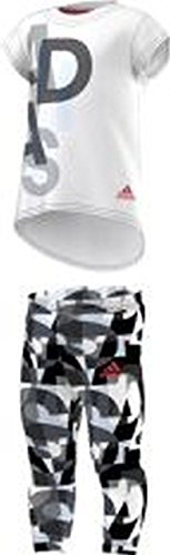 adidas I MM G Tightset - Mallas Unisex, Color Blanco/Gris, Talla 80 adidas I MM G Tightset - Mallas Unisex, Color Blanco/Gris, Talla 80