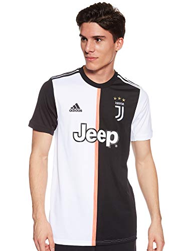 adidas Juventus Home JSY Camiseta de Manga Corta, Hombre, Negro (Black/White), 2XL