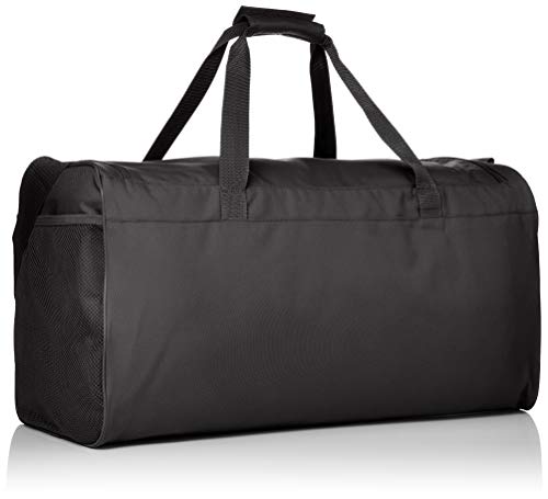 adidas Lin Core Duf M Gym Bag, Unisex Adulto, Black/Black/White, NS adidas Lin Core Duf M Gym Bag, Unisex Adulto, Black/Black/White, NS