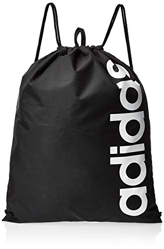 adidas Lin Core GB Sports Bag, Unisex Adulto, Black/Black/White, NS adidas Lin Core GB Sports Bag, Unisex Adulto, Black/Black/White, NS