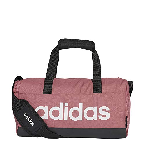 adidas Lin Duffle XS Bolsa De Deporte, Unisex Adulto, gratra/Negro/Blanco, Talla Única adidas Lin Duffle XS Bolsa De Deporte, Unisex Adulto, gratra/Negro/Blanco, Talla Única
