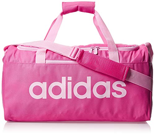 adidas - Linear Core, Bolso de mano Unisex adulto, Rosa (Solar Pink/True Pink), 20x23x45.5 cm (W x H L)