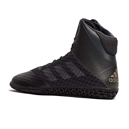 Adidas Mat Wizard 4, Zapatillas de Deporte Interior para Hombre, Negro (Black Ac6971), 43 1/3 EU