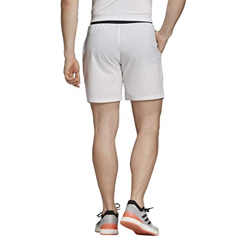 adidas Men's Club - Pantalón Corto de Tenis de 7 Pulgadas, Hombre, Pantalones Cortos, S1907M507V, Blanco, M