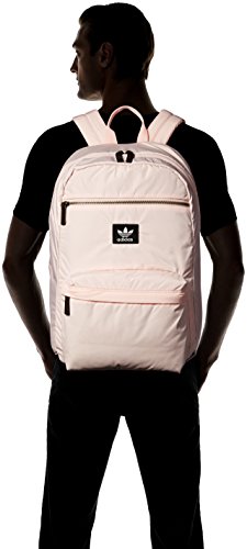 adidas Mochila unisex Originals National Plus, Unisex, Mochila, 201433, Rosa helado., Talla única