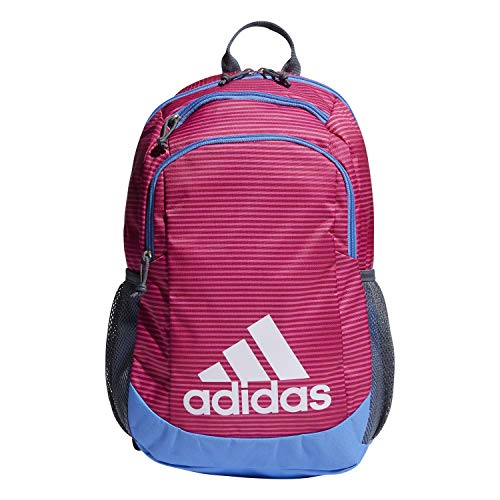 adidas Mochila unisex para niños, Unisex niños, Mochila, 977617, Semi Solar Rosa Sundown/ Azul Real/Onix, Talla única