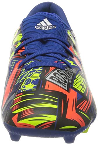 adidas Nemeziz Messi 19.3, Zapatillas de fútbol Unisex Niños, AZUREA/Plamet/Amasol, 36.67 EU