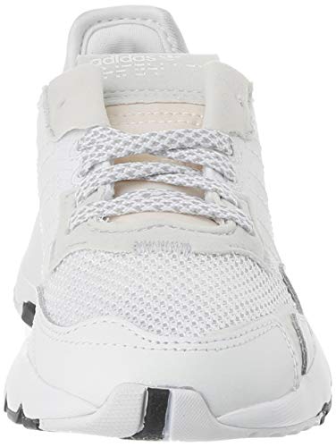 Adidas Nite Jogger C, Zapatillas de Gimnasio, FTWR White/FTWR White/Crystal White, 31 EU