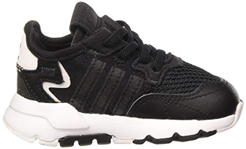 Adidas Nite Jogger El I, Zapatillas de Gimnasio, núcleo Negro/núcleo Negro/Carbono, 23 EU