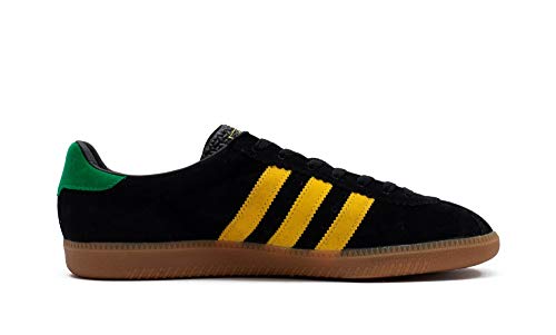 adidas Originals Padiham, Core Black-Wonder Glow-Green, 10 adidas Originals Padiham, Core Black-Wonder Glow-Green, 10