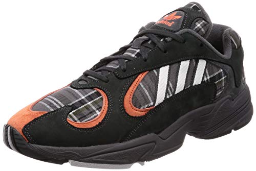 adidas Originals Yung-1 Tartan Pack, DGH Solid Grey-DGH Solid Grey-Raw Amber, 8 adidas Originals Yung-1 Tartan Pack, DGH Solid Grey-DGH Solid Grey-Raw Amber, 8