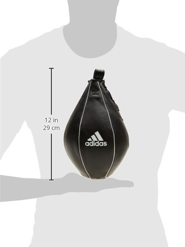 adidas Pera de Boxeo Speed Ball US Style, Negro, 13 x 20 cm, ADIBAC091
