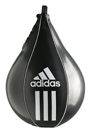 adidas Pera de Boxeo Speed Striking Ball, Negro 25 x 17 cm, ADIBAC09-2517 adidas Pera de Boxeo Speed Striking Ball, Negro 25 x 17 cm, ADIBAC09-2517