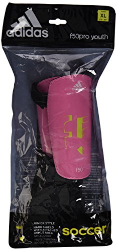 adidas Performance Juventud F50 – Espinilleras - S1406TSG006, Pink Zest/Solar Slime Green/White adidas Performance Juventud F50 – Espinilleras - S1406TSG006, Pink Zest/Solar Slime Green/White