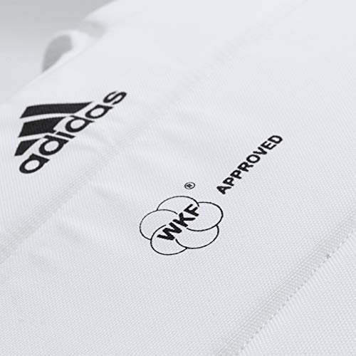 Adidas, Peto para Kárate, homologado WKF, bianco, Large Adidas, Peto para Kárate, homologado WKF, bianco, Large
