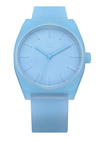 adidas Process_Sp1.Silicone Correa Relojes De Los Hombres, 20 Mm Anchura (0,38 Mm) Un Tamaño Azul Claro