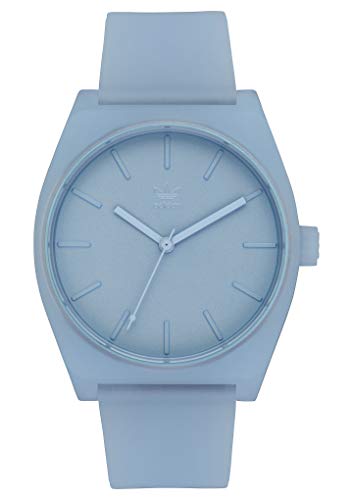 adidas Process_Sp1.Silicone Correa Relojes De Los Hombres, 20 Mm Anchura (0,38 Mm) Un Tamaño Azul Claro