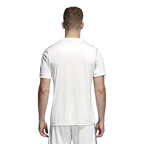 adidas Real Madrid Home Shirt Camiseta, Hombre, Blanco (White/Blue), XL