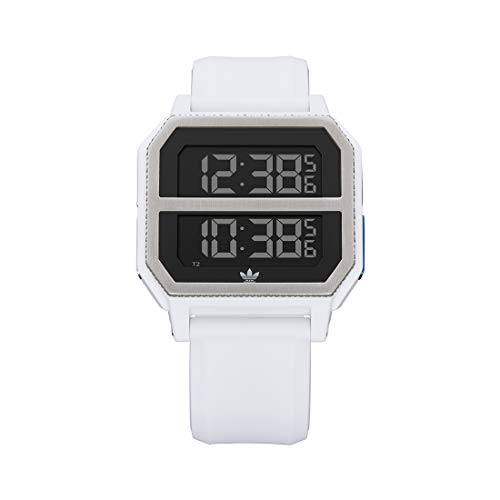 adidas Reloj Digital para Unisex Adulto de con Correa en Silicona Z16-3273-00