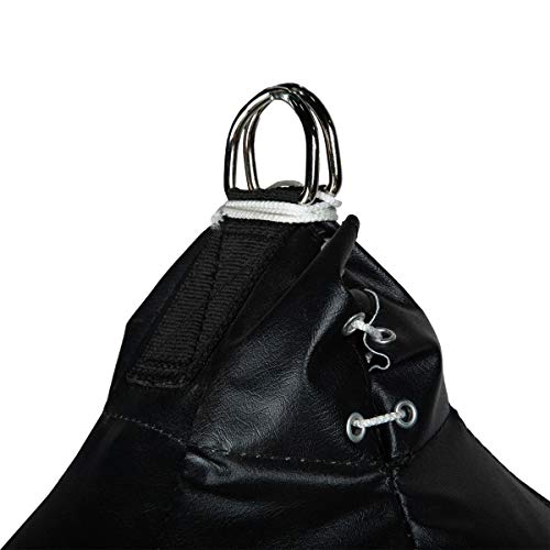 adidas - Saco de boxeo (41 cm, poliuretano, 28 kg), color negro adidas - Saco de boxeo (41 cm, poliuretano, 28 kg), color negro