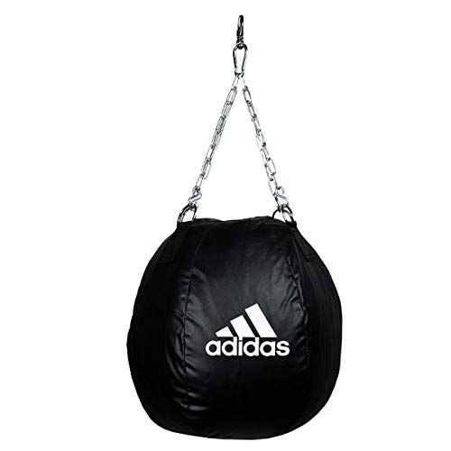 adidas - Saco de boxeo (41 cm, poliuretano, 28 kg), color negro