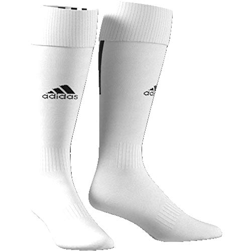 adidas SANTOS SOCK 18 Socks, Unisex adulto, White/Black, 4042