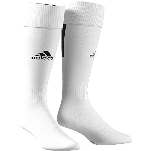 adidas SANTOS SOCK 18 Socks, Unisex adulto, White/Black, 4042