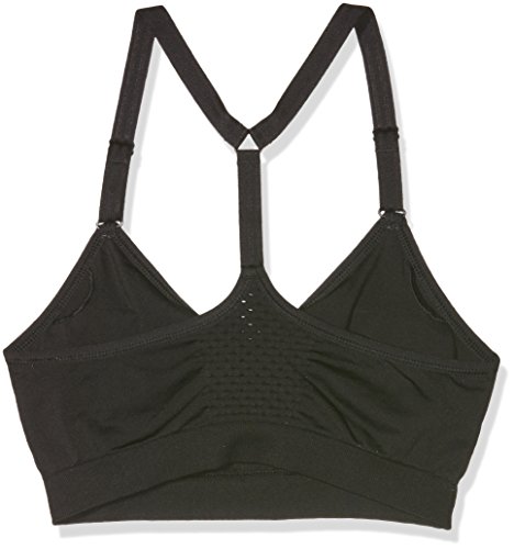 adidas Seamless Bra Sujetador Deportivo, Mujer, Negro (Negro/Negro), M