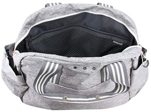 adidas Sport To Street - Bolsa de deporte, Unisex adulto, Bolsa de deporte a calle, 5149585, Jersey Gris/Oro Rosa, talla única