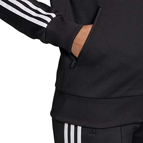 adidas SST Tracktop PB Sweatshirt, Mujer, Black/White, 48 adidas SST Tracktop PB Sweatshirt, Mujer, Black/White, 48