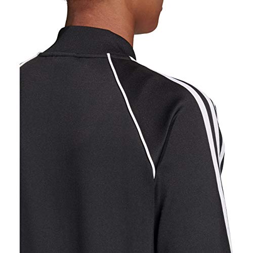 adidas SST Tracktop PB Sweatshirt, Mujer, Black/White, 48 adidas SST Tracktop PB Sweatshirt, Mujer, Black/White, 48