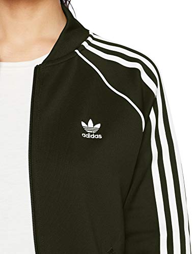 adidas SST TT Sudadera, Mujer, Verde Oscuro, 32 adidas SST TT Sudadera, Mujer, Verde Oscuro, 32