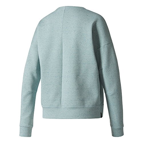 adidas Stadium Sweat Sudadera, Mujer, Verde (vertac), XL adidas Stadium Sweat Sudadera, Mujer, Verde (vertac), XL