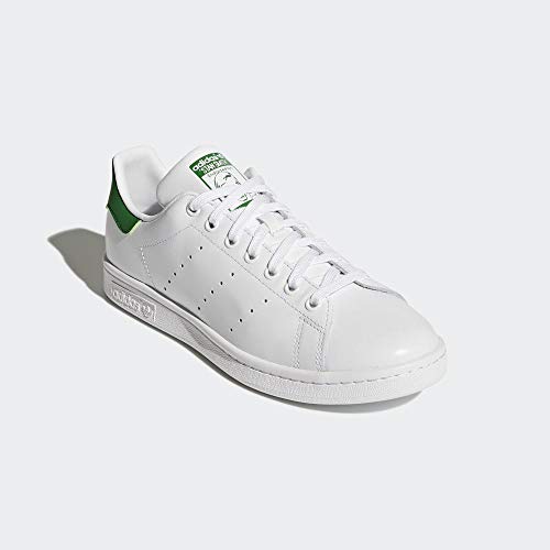 adidas Stan Smith, Zapatillas de Gimnasia para Hombre, Blanco (Ftwrwhite/Core White/Green Ftwrwhite/Core White/Green), 40 EU