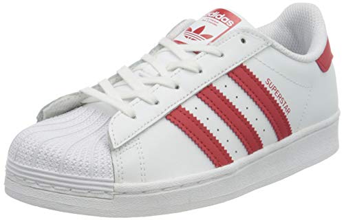 adidas Superstar C, Zapatillas de Gimnasio Unisex Niños, FTWR White Scarlet FTWR White, 35 EU adidas Superstar C, Zapatillas de Gimnasio Unisex Niños, FTWR White Scarlet FTWR White, 35 EU