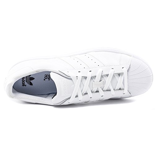 Adidas Superstar Foundation, Zapatillas Unisex Infantil, Blanco (Ftwr White/Ftwr White/Ftwr White), 38 2/3 EU