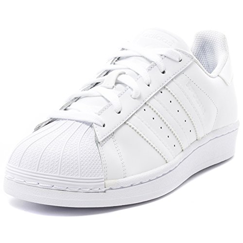 Adidas Superstar Foundation, Zapatillas Unisex Infantil, Blanco (Ftwr White/Ftwr White/Ftwr White), 38 2/3 EU