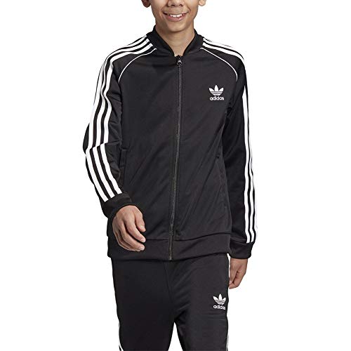 adidas Superstar Top Sudadera, Unisex niños, Black/White, 1314