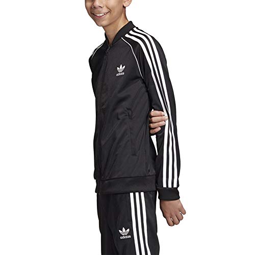 adidas Superstar Top Sudadera, Unisex niños, Black/White, 1314