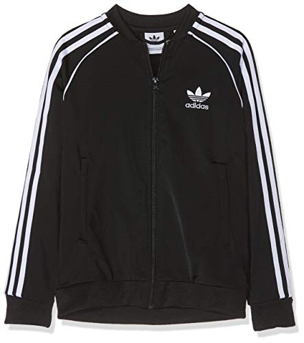 adidas Superstar Top Sudadera, Unisex niños, Black/White, 1314