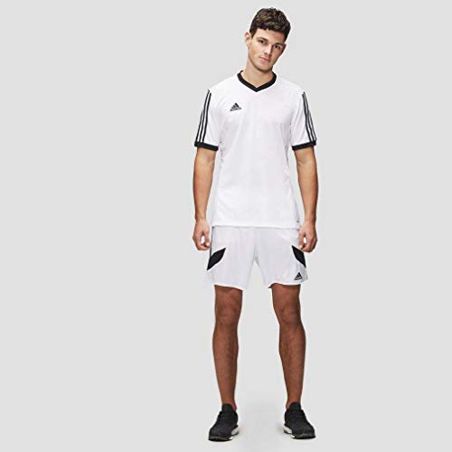 adidas Tabe 14 JSY - Camiseta para hombre, color blanco / negro, talla S adidas Tabe 14 JSY - Camiseta para hombre, color blanco / negro, talla S