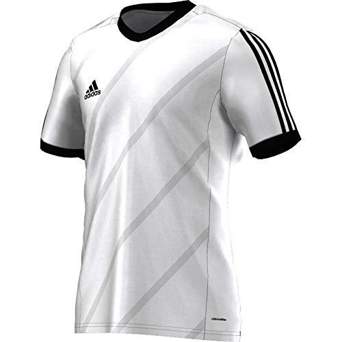 adidas Tabe 14 JSY - Camiseta para hombre, color blanco / negro, talla XL