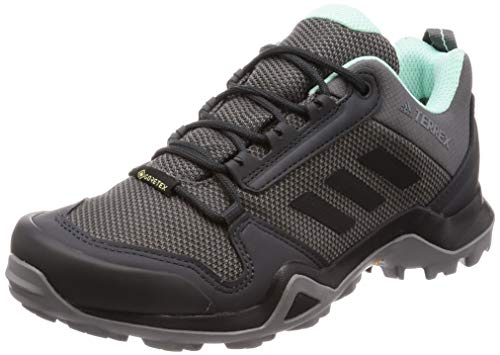 adidas Terrex Ax3 GTX W, Zapatillas de Senderismo para Mujer, Gris (Grey/Core Black/Clear Mint 0), 38 EU