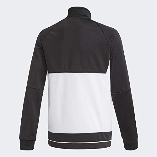 adidas Tiro 17 PES Jacket Chaqueta, niños, Negro/Blanco, 140